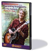 Ernie Hawkins Teaches Fingerpicking Arrangements of Four Pop Standards - Piedmont Style