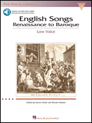 English Songs: Renaissance to Baroque