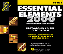 Essential Elements for Band - Book 1 Play-Along CD Set