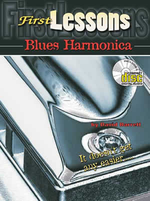 First Lessons Blues Harmonica 20180BCD   upc