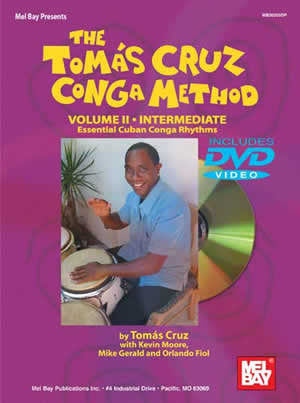 Tomas Cruz Conga Method Volume 2 - Intermediate 20300DP   upc 796279094276