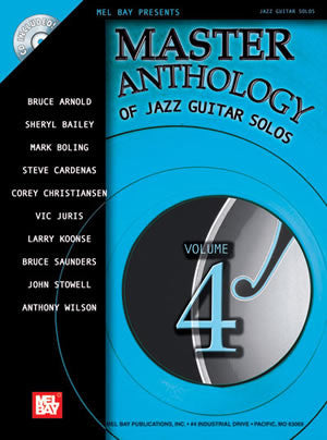 Master Anthology of Jazz Guitar Solos, Volume 4 20387BCD   upc 796279100304
