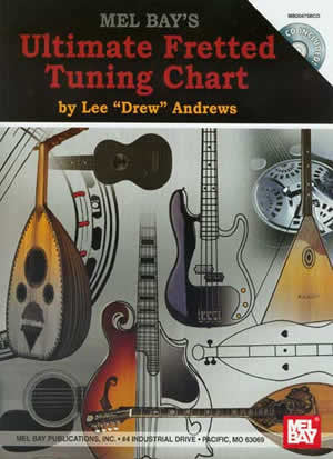 Ultimate Fretted Tuning Chart 20475BCD   upc 796279094689