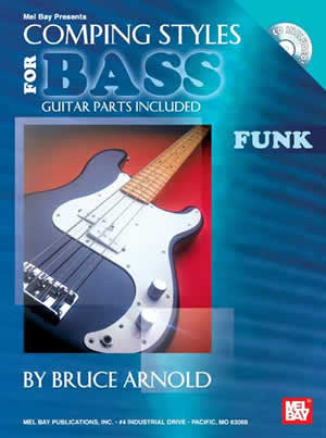 Comping Styles for Bass - Funk, Bruce Arnold 20629BCDEB   upc 796279095631