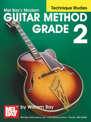 Modern Guitar Method Grade 2, Technique Studies 21790   upc 796279106931