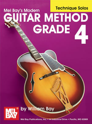 Modern Guitar Method Grade 4, Technique Solos 21793   upc 796279106894