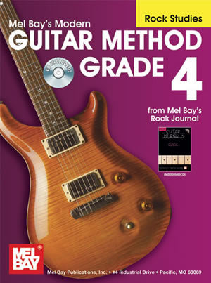 Modern Guitar Method Grade 4, Rock Studies 21797BCD   upc 796279106955