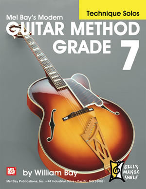 Modern Guitar Method Grade 7, Technique Solos 21906   upc