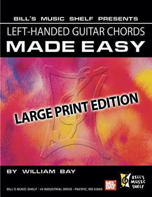 Left-Handed Guitar Chords Made Easy 22100   upc 796279110273