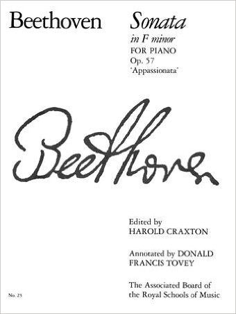 beethoven sonata in f minor op.57'appassionata'   upc 9781854720306