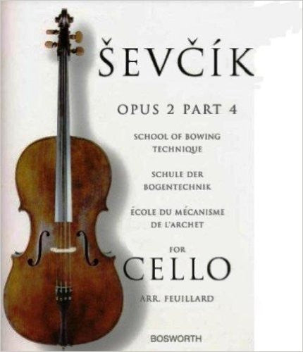 SEVCIK OTAKAR CELLO STUDIES SCHOOL OF BOWING TECHNIQUE OP2 PT4 VLC BK̴Ì_̴åÇÌÎ_ÌÎ__ BOE003547   upc 0