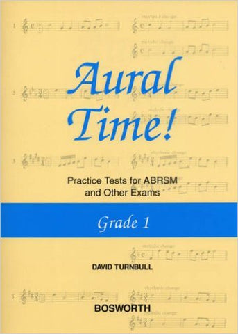 TURNBULL DAVID AURAL TIME PRACTICE TESTS GRADE 1 VCE/PFA BOOKí«í_í«Œ‚íë_íë__ BOE004796   upc 9781844497218