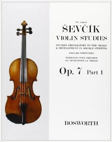 SEVCIK OTAKAR THE ORIGINAL SEVCIK VIOLIN STUDIES PREP OP7 PT1 VLN BOOK̴Ì_̴åÇÌÎ_ÌÎ__ BOE003530   upc 0