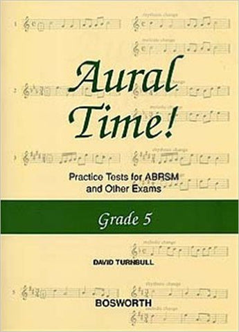 TURNBULL DAVID AURAL TIME PRACTICE TESTS GRADE 5 VCE/PFA BOOKí«í_í«Œ‚íë_íë__ BOE004800   upc 9781844498437
