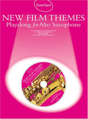 New Film Themes Playalong for Alto Saxophone   upc 9780711992580