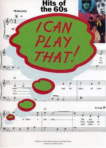 Hits of the 60s I can Play That   upc 9780711937253