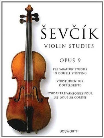 SEVCIK VIOLIN STUDIES PREP STDS IN DOUBLE-STOPPING OP9 2005 ED VLN BK̴Ì_̴åÇÌÎ_ÌÎ__ BOE005164   upc 9781846090110