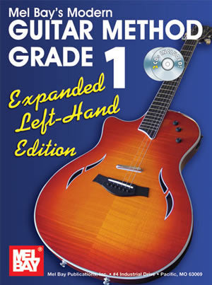 Modern Guitar Method Grade 1, Expanded Left-Hand Edition 93200ELBCD   upc 796279106269