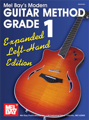 Modern Guitar Method Grade 1, Expanded Left-Hand Edition 93200EL   upc 796279106252