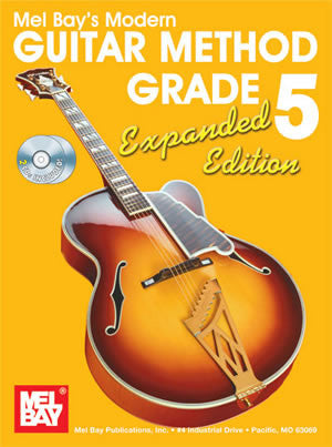 Modern Guitar Method Grade 5, Expanded Edition 93204EBCD   upc 796279105910