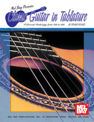 Classic Guitar in Tablature 94098   upc 796279006262
