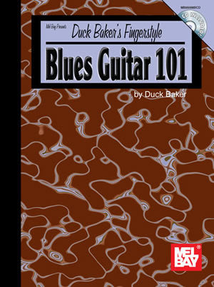 Duck Baker's Fingerstyle Blues Guitar 101 95068BCD   upc 796279096454