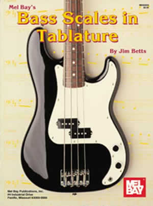 Bass Scales in Tablature 95604   upc 796279030113