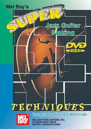 Super Jazz Guitar Picking Techniques 96000DVD   upc 796279100717