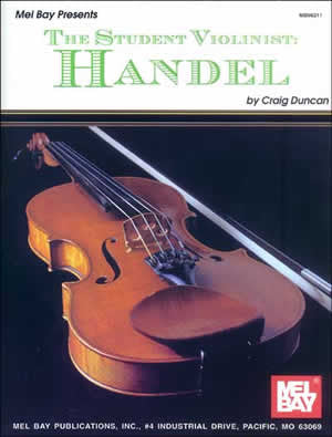The Student Violinist: Handel 96211   upc 796279035675