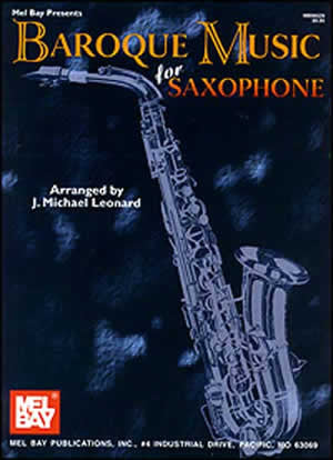 Baroque Music for Saxophone 96529   upc 796279049474