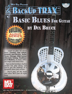 Backup Trax: Basic Blues for Guitar 97224BCD   upc 796279105545