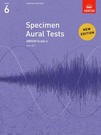 Specimen Aural Tests, Grade 6  9781848492530   upc 9781848492530