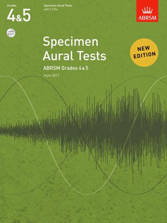Specimen Aural Tests, Grades 4 & 5 with 2 CDs  9781848492578   upc 9781848492578