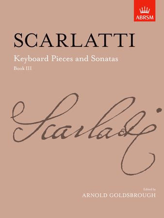 Keyboard Pieces and Sonatas, Book III  9781854720986   upc 9781854720986