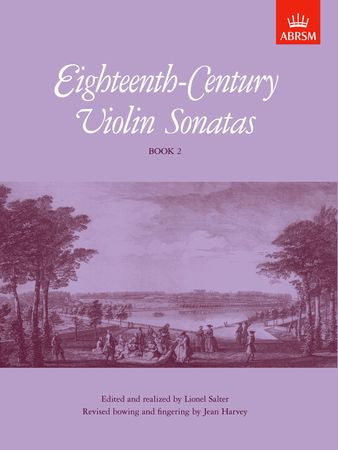 Eighteenth-Century Violin Sonatas, Book 2  9781854721341   upc 9781854721341