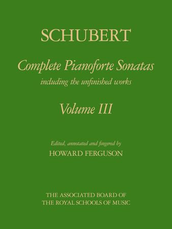 Complete Pianoforte Sonatas, Volume III  9781854721402   upc 9781854721402