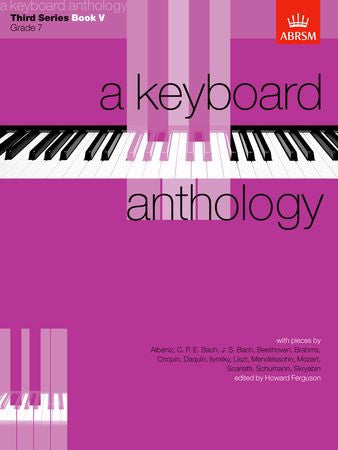 A Keyboard Anthology, Third Series, Book V  9781854722195   upc 9781854722195