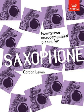 Twenty-two Unaccompanied Pieces for Saxophone  9781854722720   upc 9781854722720