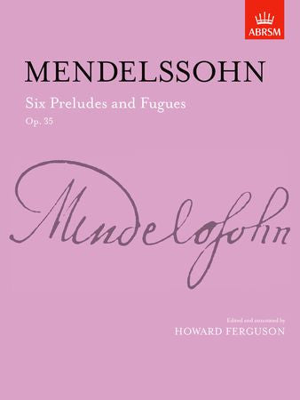 Six Preludes & Fugues, Op. 35  9781854722898   upc 9781854722898