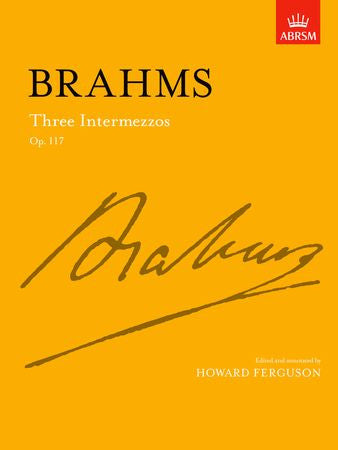 Three Intermezzos, Op. 117  9781854723376   upc 9781854723376