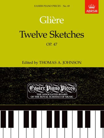 Twelve Sketches, Op.47  9781854723642   upc 9781854723642