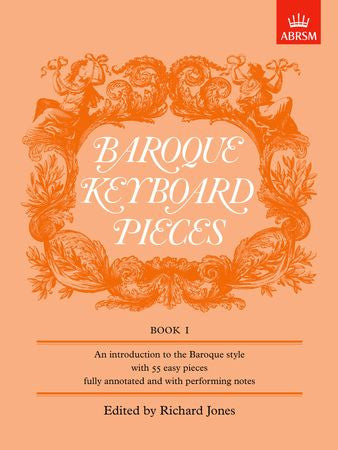 Baroque Keyboard Pieces, Book I (easy)  9781854724588   upc 9781854724588