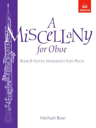 A Miscellany for Oboe, Book II  9781854724991   upc 9781854724991