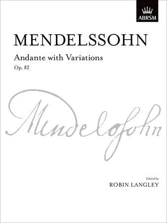 Andante with Variations, Op. 82  9781854727763   upc 9781854727763