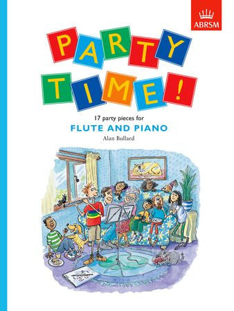 Party Time! 17 party pieces for flute and piano  9781854729224   upc 9781854729224