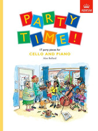 Party Time! 17 party pieces for cello and piano  9781854729477   upc 9781854729477