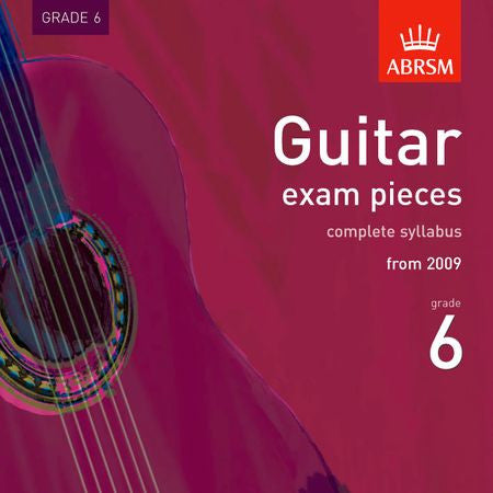Guitar exam pieces, complete syllabus from 2009, Grade 6  9781860969553   upc 9781860969553