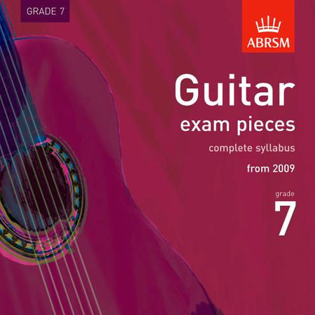 Guitar exam pieces, complete syllabus from 2009, Grade 7  9781860969560   upc 9781860969560