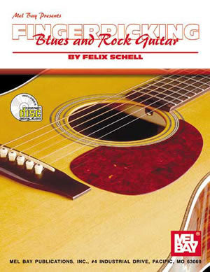 Fingerpicking Blues and Rock Guitar 97821BCD   upc 796279058537