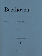 Piano Pieces     by Beethoven, Ludwig van HN12   upc 9790201800127